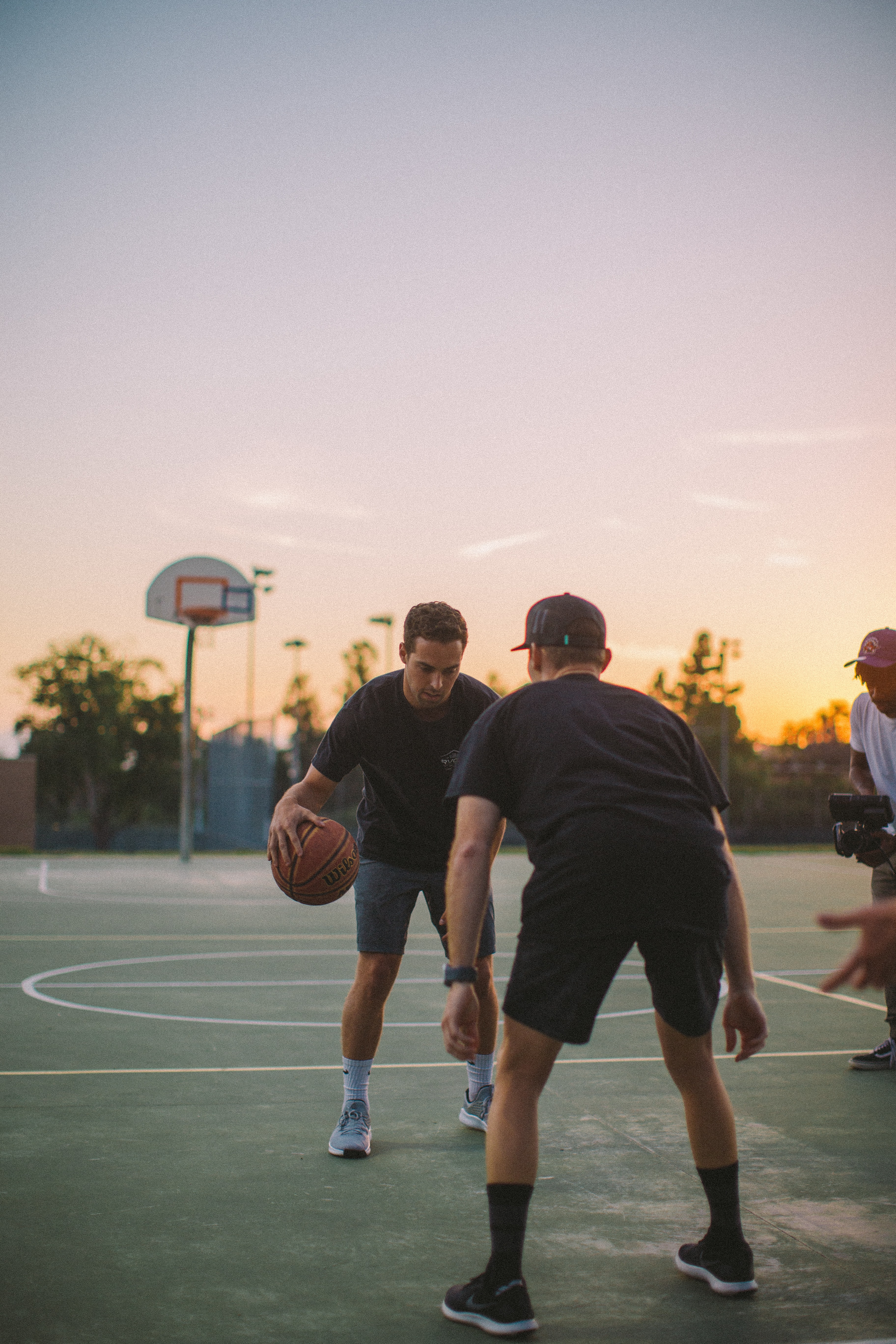 basketball playing